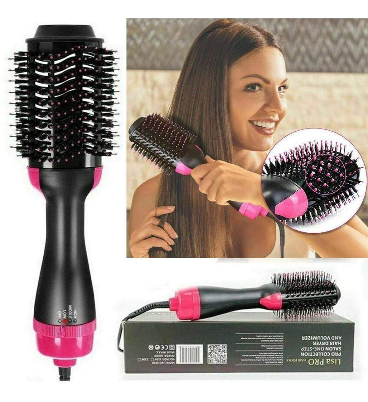 Cepillo Secador Voluminizador Salon